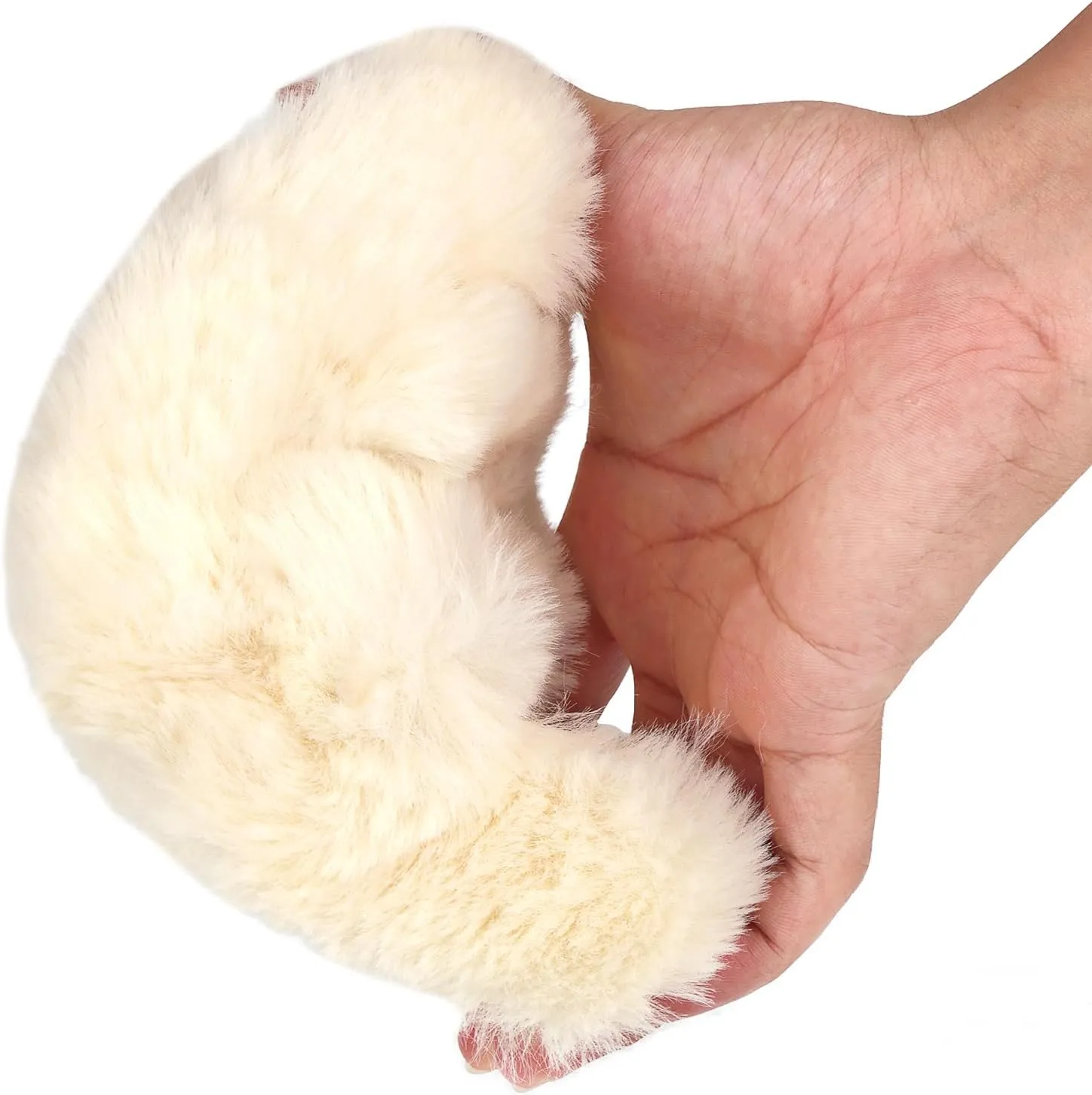 Girls Fuzzy Memory Foam Slippers Comfy丨Kids Fluffy Plush Open Toe House Slippers丨Slip On Furry Home Slides丨Indoor Outdoor Fur Flip Flop