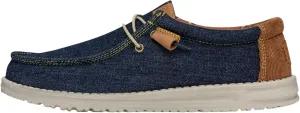 Hey Dude Men's Wally Workwear | Men’s Shoes | Men's Slip-on Loafers | Comfortable & Light-Weight