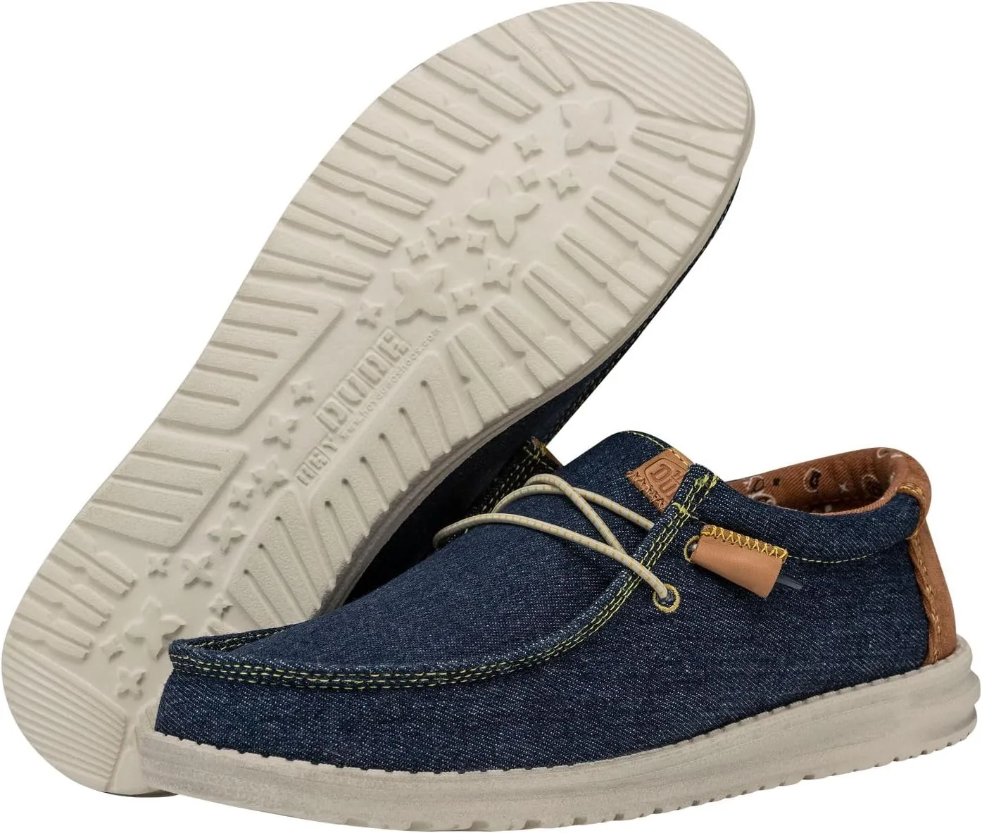 Hey Dude Men's Wally Workwear | Men’s Shoes | Men's Slip-on Loafers | Comfortable & Light-Weight