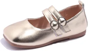 Little Girls Dress Shoes Ballet For Girls Wedding Party School Church Dress Shoes Casual Slip On Kids Slip on
