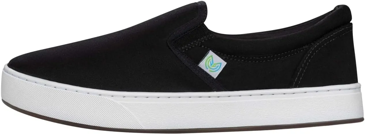 MaCae Unisex Original Canvas Slip-On Sneaker, Black/Reflections, 8 US Men