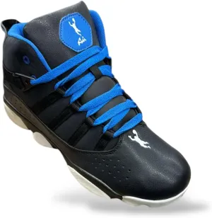 Men's High-Top Basketball Sneakers  Cushioned Support, Breathable Design, Non-Slip Athletic Shoes