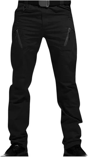 Men's US Military Assault Pants Army Camo Tactical Trousers Water Resistant Big and Tall Workwear Combat Cargo Pants