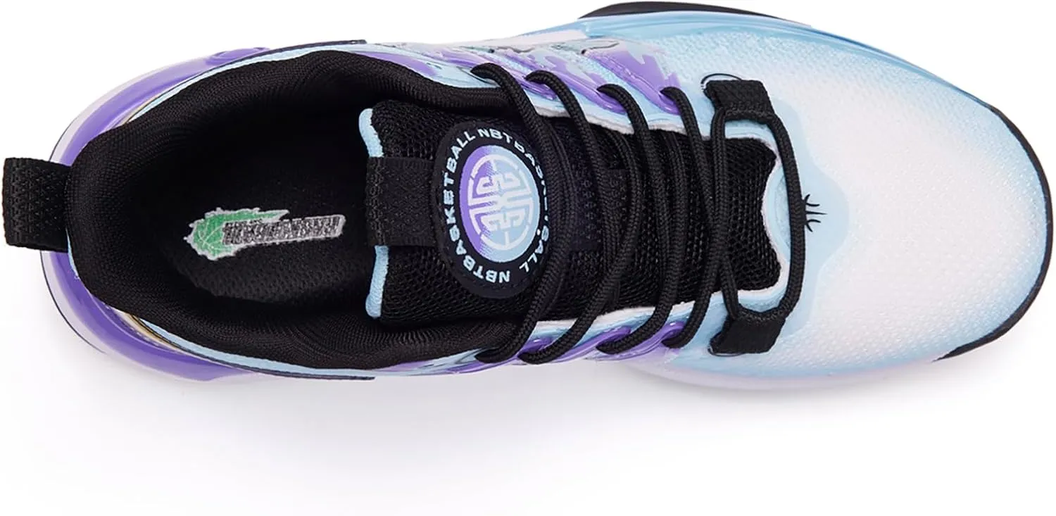 Men's Women's Basketball Shoes Fashion Breathable Sneakers Comfortable Leightweight Running Athletic Lace-Up Non Slip Sport Outdoor Shoe