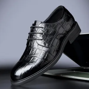 Non Slip Dress Shoes for Men Mens Flat Dress Shoes Business Men Shoes Men Low Top Brogue Carving Casual British Excellent and Leather Shoes Breathable