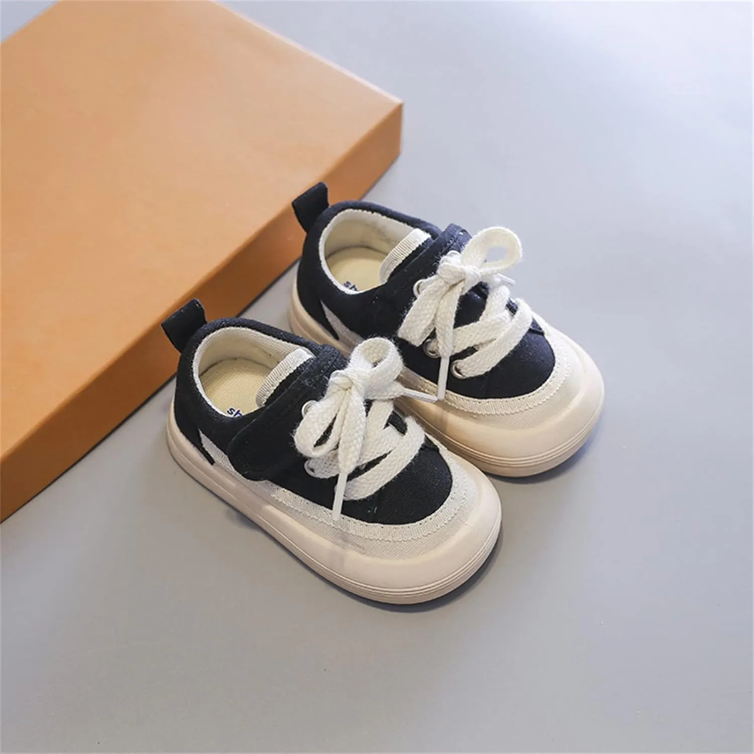 Toddler Boy and Girl's Slip On Sneakers Toddler Sneakers Little Kid Big Kid Shoes Canvas Boy Toddler Shoes Size 6
