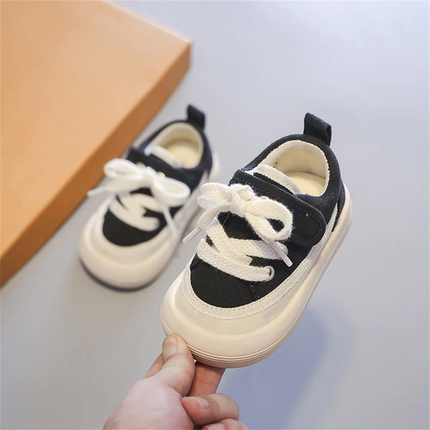 Toddler Boy and Girl's Slip On Sneakers Toddler Sneakers Little Kid Big Kid Shoes Canvas Boy Toddler Shoes Size 6
