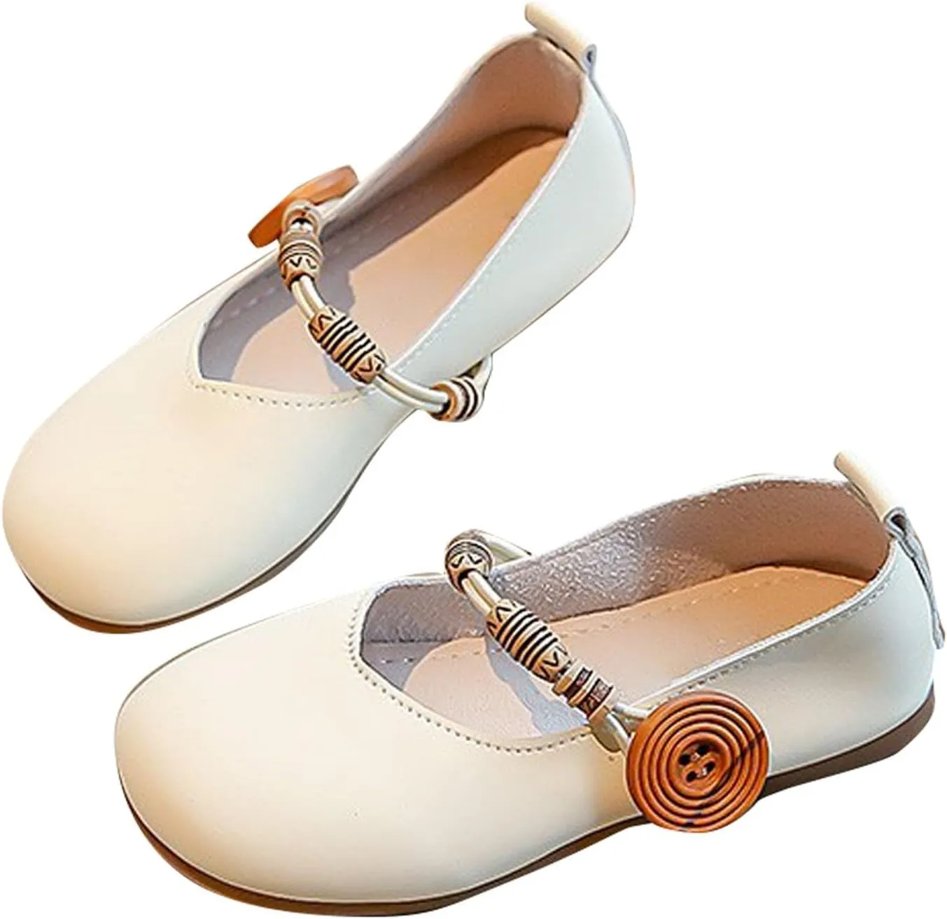 Toddler Girls Dress Shoes Comfortable Slip On Ballet Flats Dress Shoes for Business Casual Work Offic𝐞 Wedding
