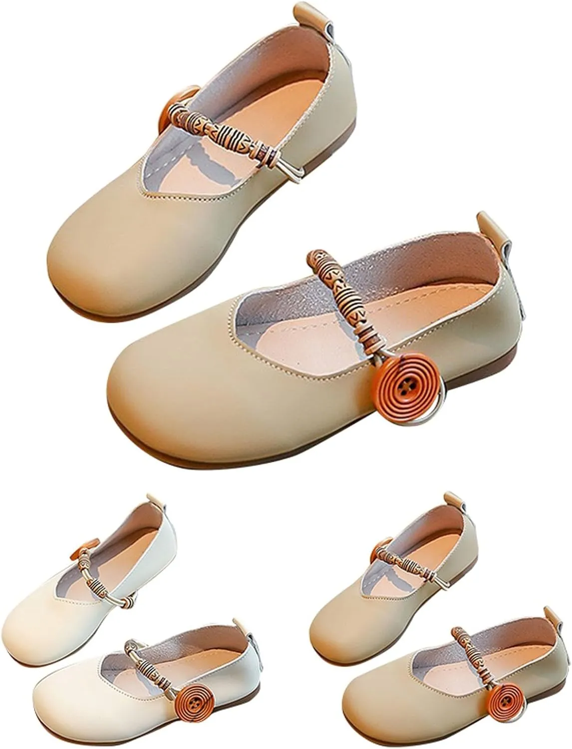 Toddler Girls Dress Shoes Comfortable Slip On Ballet Flats Dress Shoes for Business Casual Work Offic𝐞 Wedding