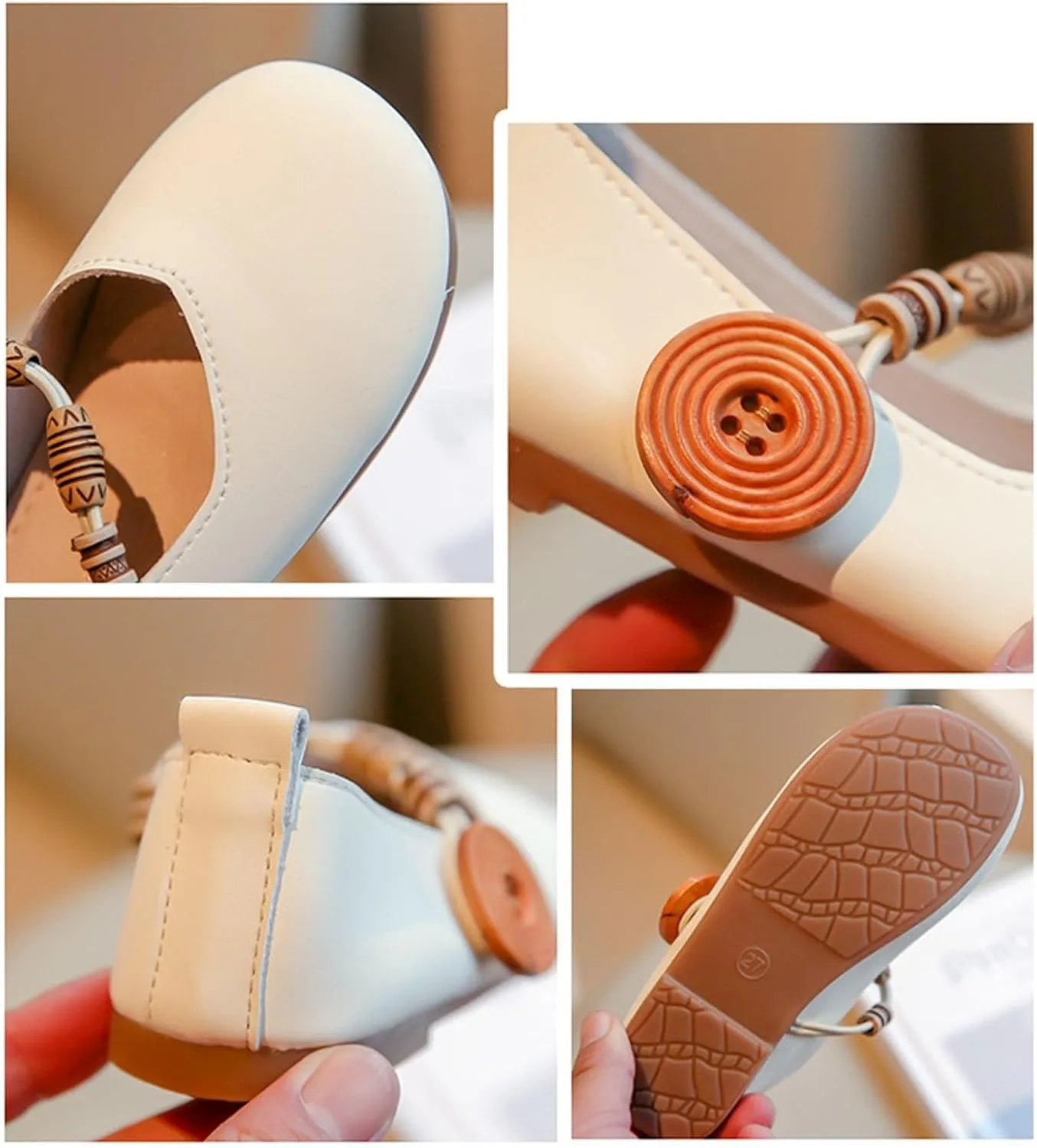 Toddler Girls Dress Shoes Comfortable Slip On Ballet Flats Dress Shoes for Business Casual Work Offic𝐞 Wedding