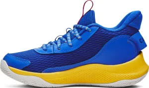 Under Armour Big Kids Grade School Curry 3Z7 Basketball Shoes 3026623 (Blue/White/White, US Footwear Size System, Big Kid, Numeric, Medium, 5.5)