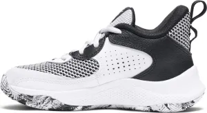 Under Armour - Unisex-Child Ps Curry 3Z 24 Shoes, Color White (100), Size: 13 M US Little Kid