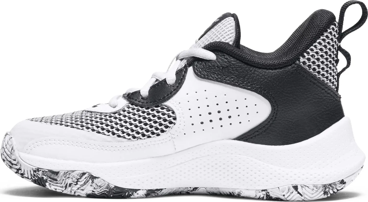 Under Armour - Unisex-Child Ps Curry 3Z 24 Shoes, Color White (100), Size: 13 M US Little Kid