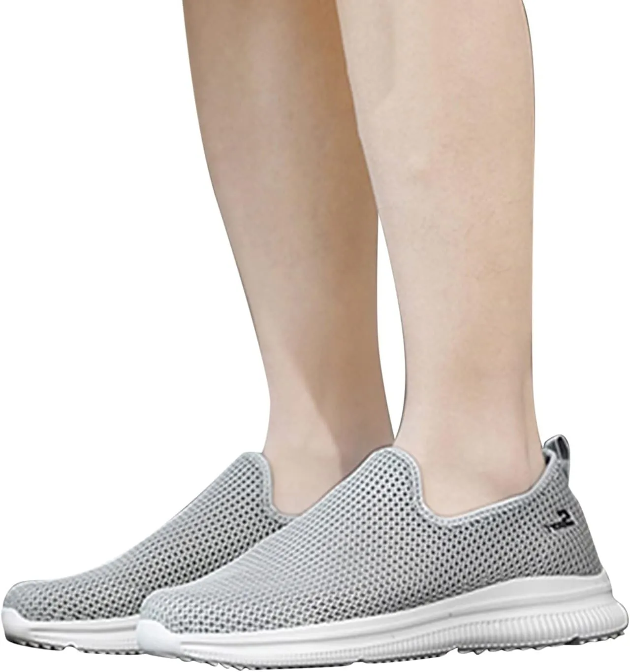 Womens Running Shoes Lightweight Tennis Shoes Non Slip Mens Tennis Shoes Mesh Men's Casual Shoes White Sneakers White Tennis Shoe Loafers Casual Slip On
